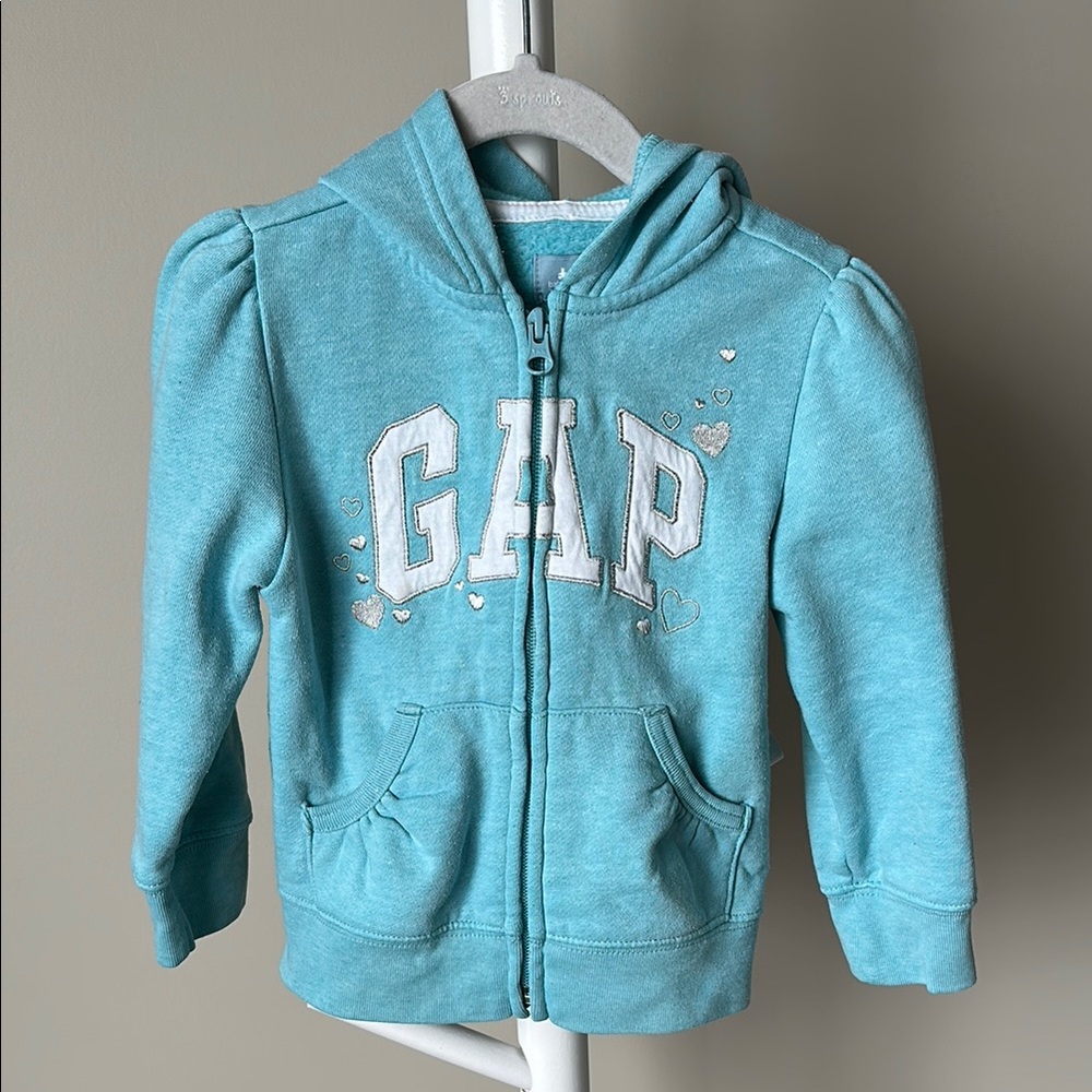 Gap Zip Up Hoodie Size 3